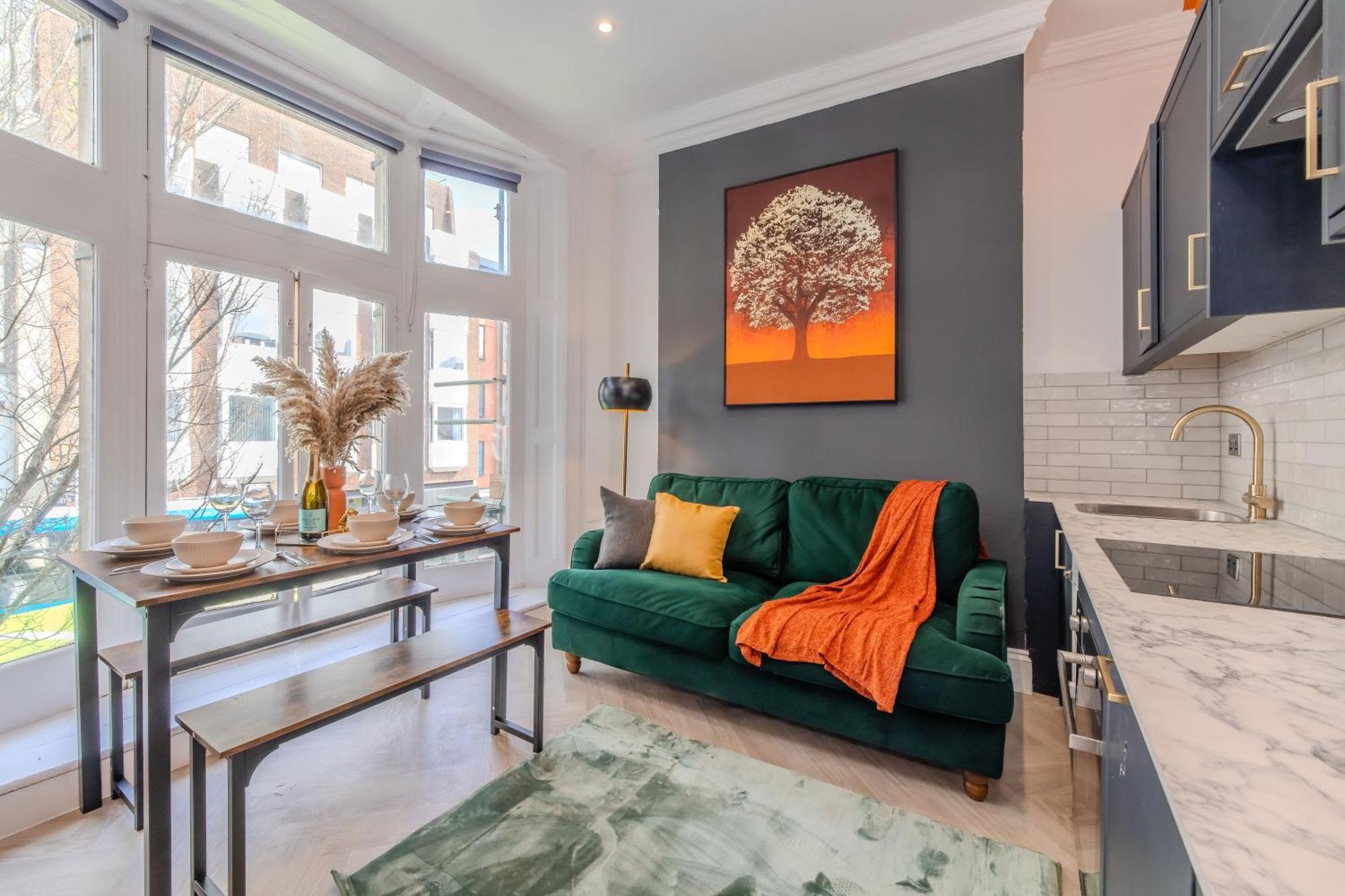 2 Bedroom Flat Next To Brighton Station & Beach I Sleep 8 Guests Екстер'єр фото